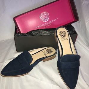 Navy Vince Camuto Mule BRAND NEW IN BOX NEVER WORN